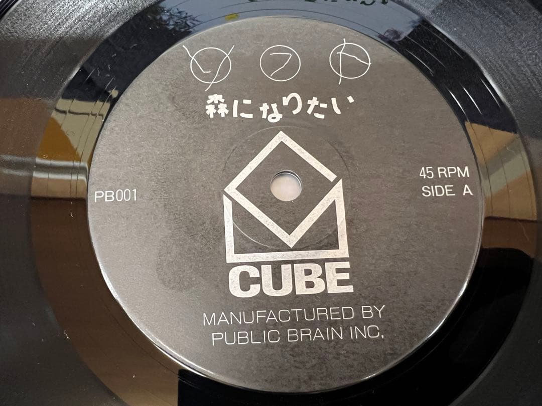 SOFT 森になりたい 7\" EP PB001 1990s Rare LP邦楽