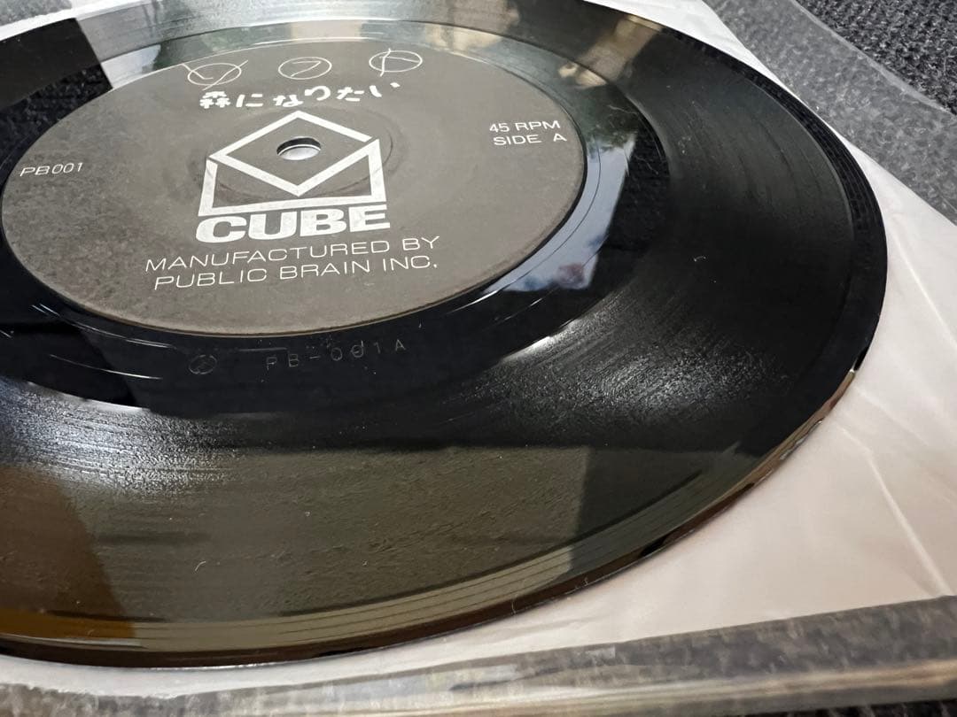 SOFT 森になりたい 7\" EP PB001 1990s Rare LP邦楽