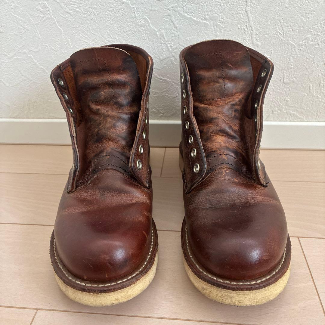 レッドウィング　US6D 赤茶9111 日本サイズ24.5cm 美品