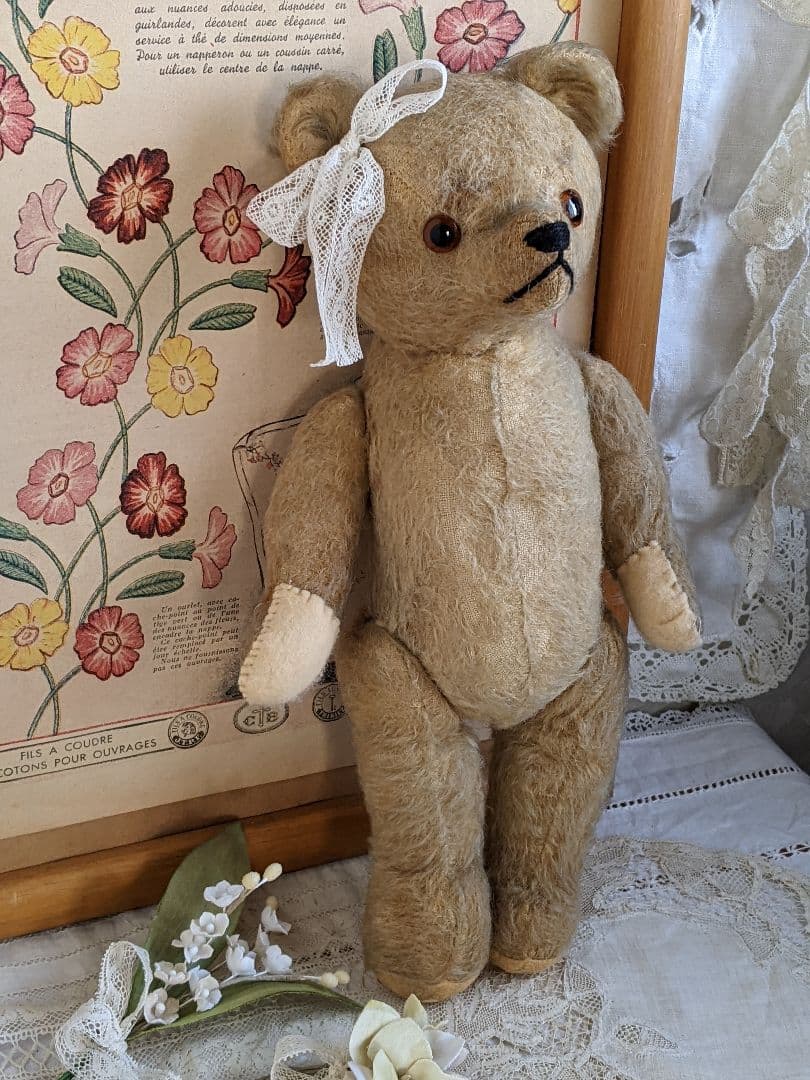 【m】アンティークベア　アンティークテディベア　ドイツ