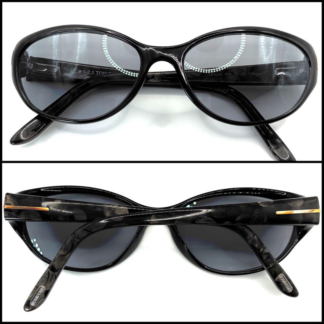 【極美品】TOM FORD トムフォード　オーバル　サングラスTF5244