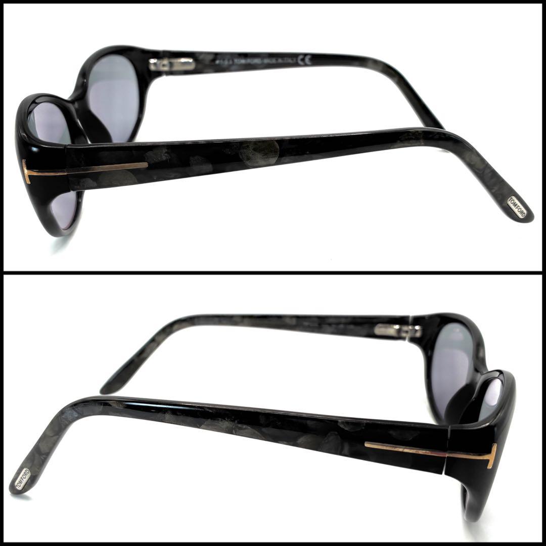 【極美品】TOM FORD トムフォード　オーバル　サングラスTF5244