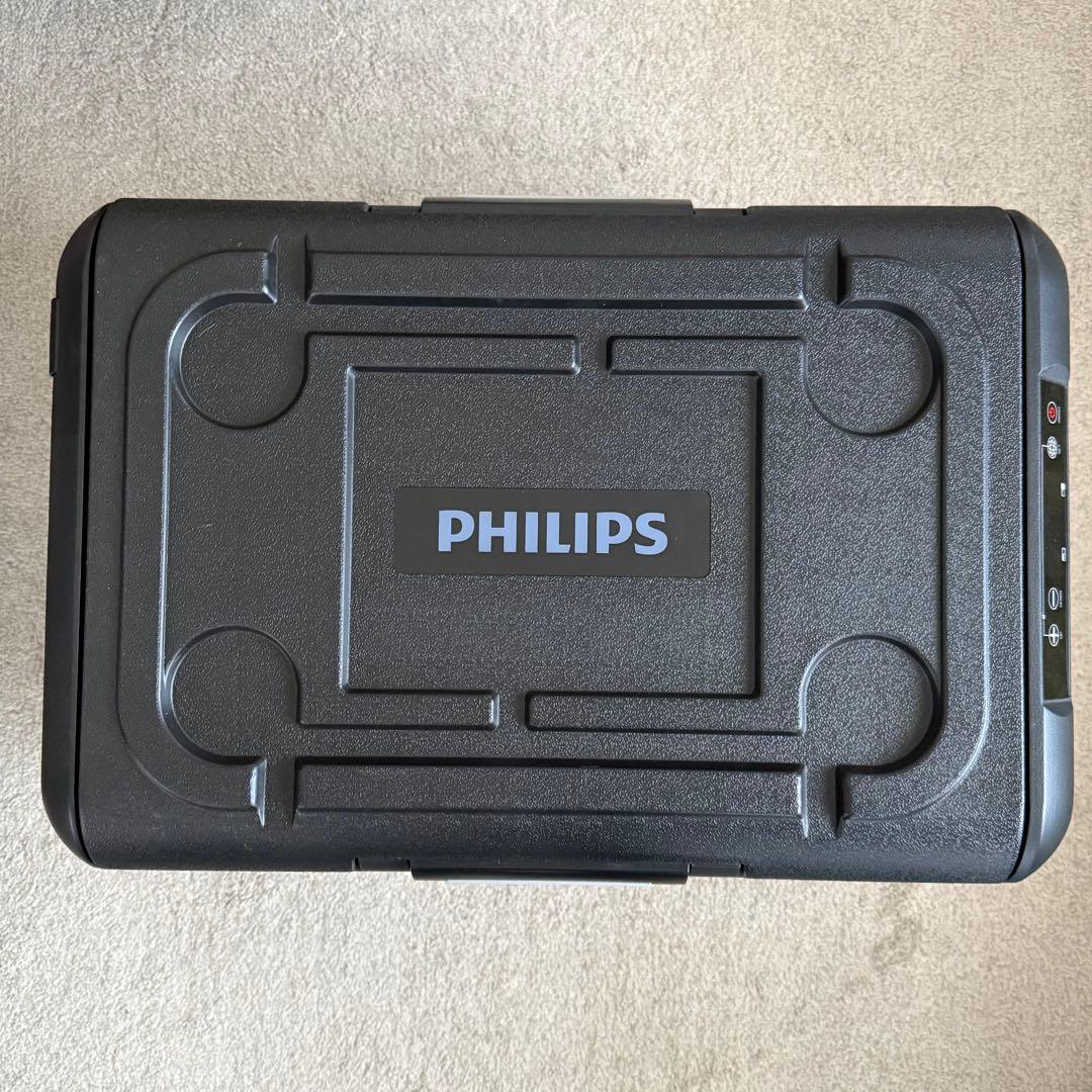 PHILIPS車載冷蔵庫 37Lポータブル冷蔵庫 2室独立 同時冷蔵&冷凍