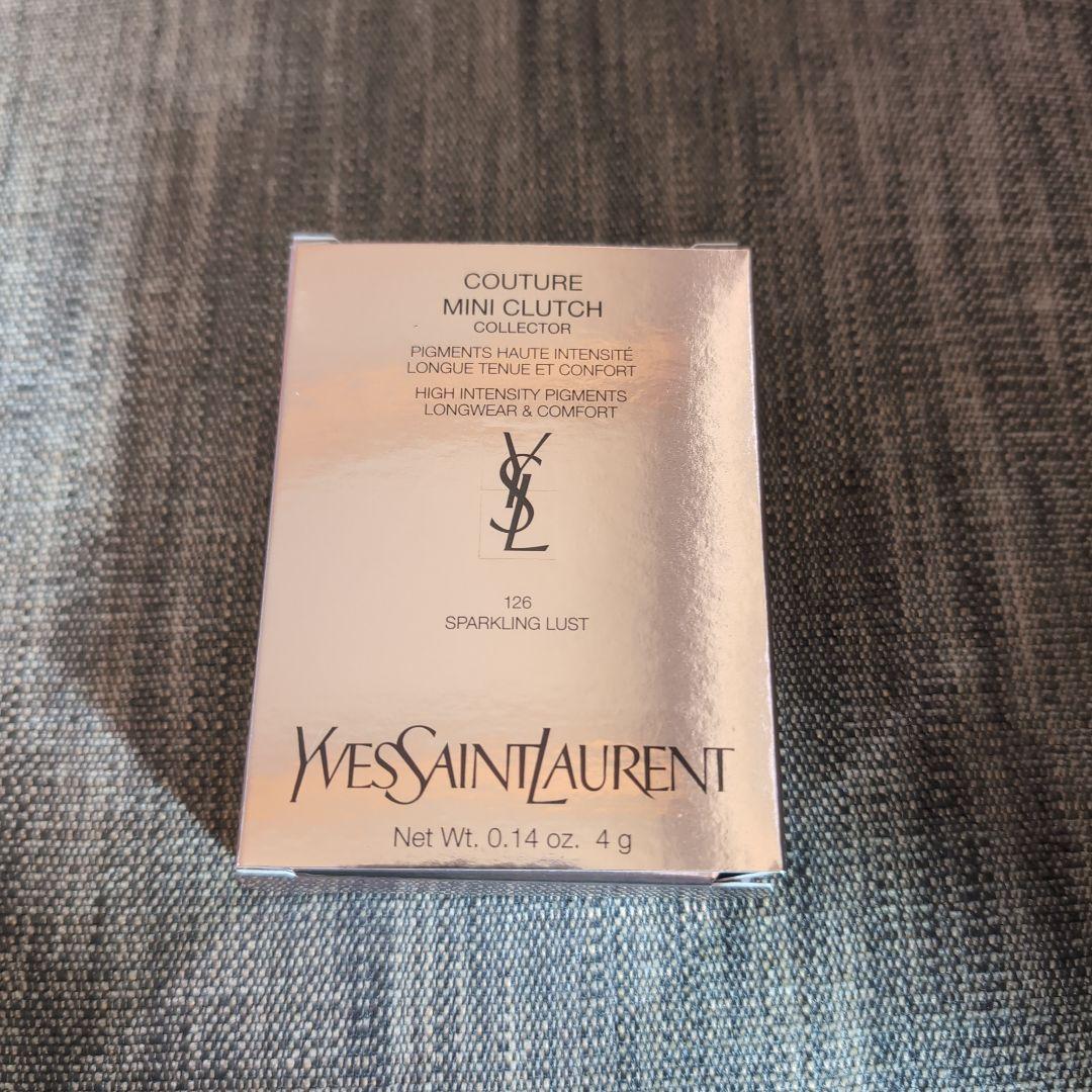 匿名配送　YSL クチュールミニクラッチ 126 限定色