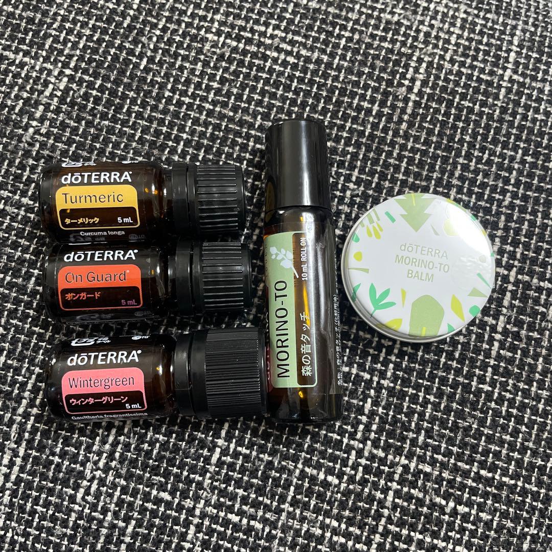 dōTERRAドテラ　ラベンダー　オンガード　森の音　ターメリック