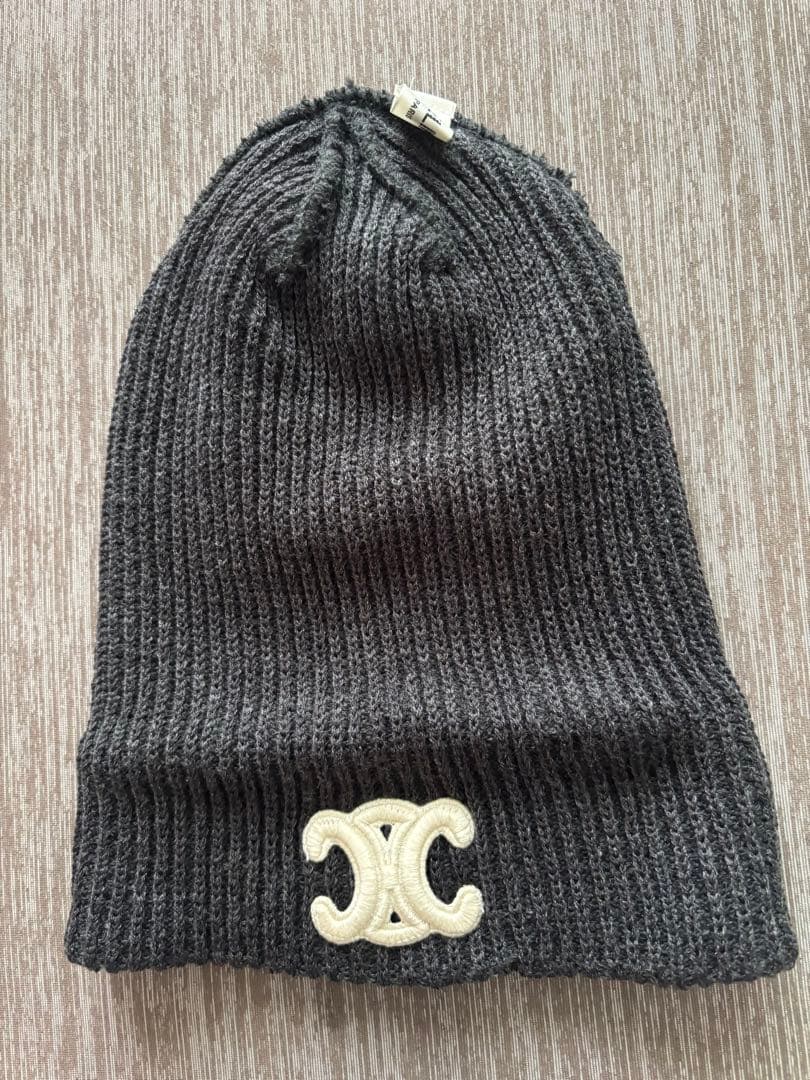 CELINE セリーヌ トリオンフ ニット帽