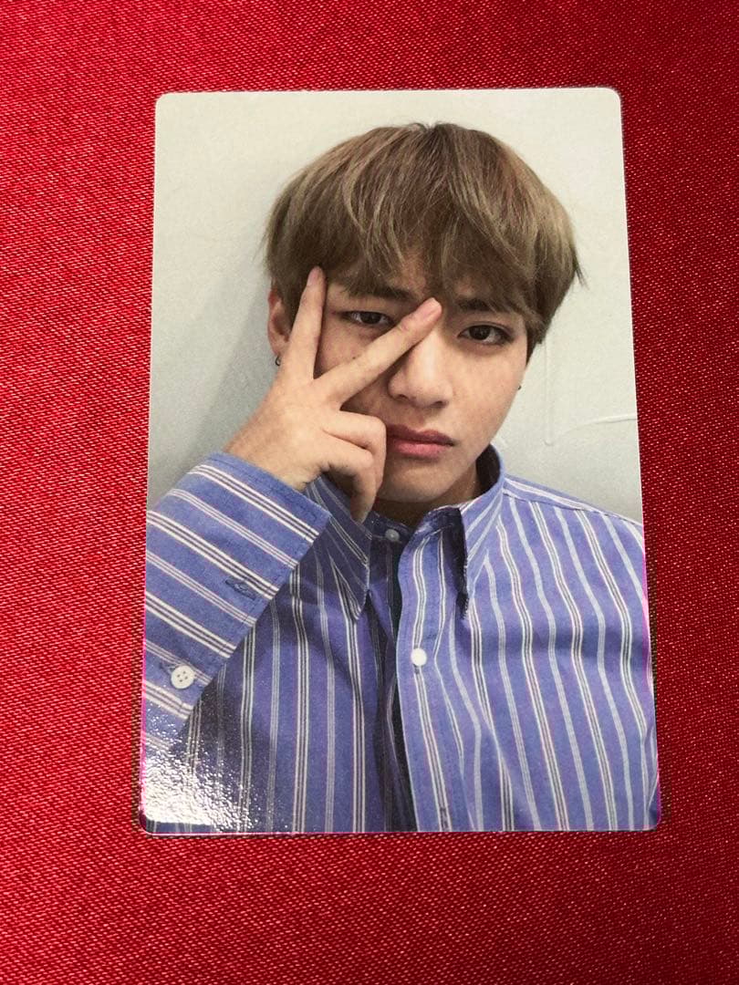 公式　BTS テヒョン　memories 2017 トレカ　Blu-ray V