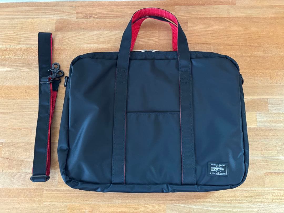 【新品同様】ポーター エルファイン 2way ブリーフケース