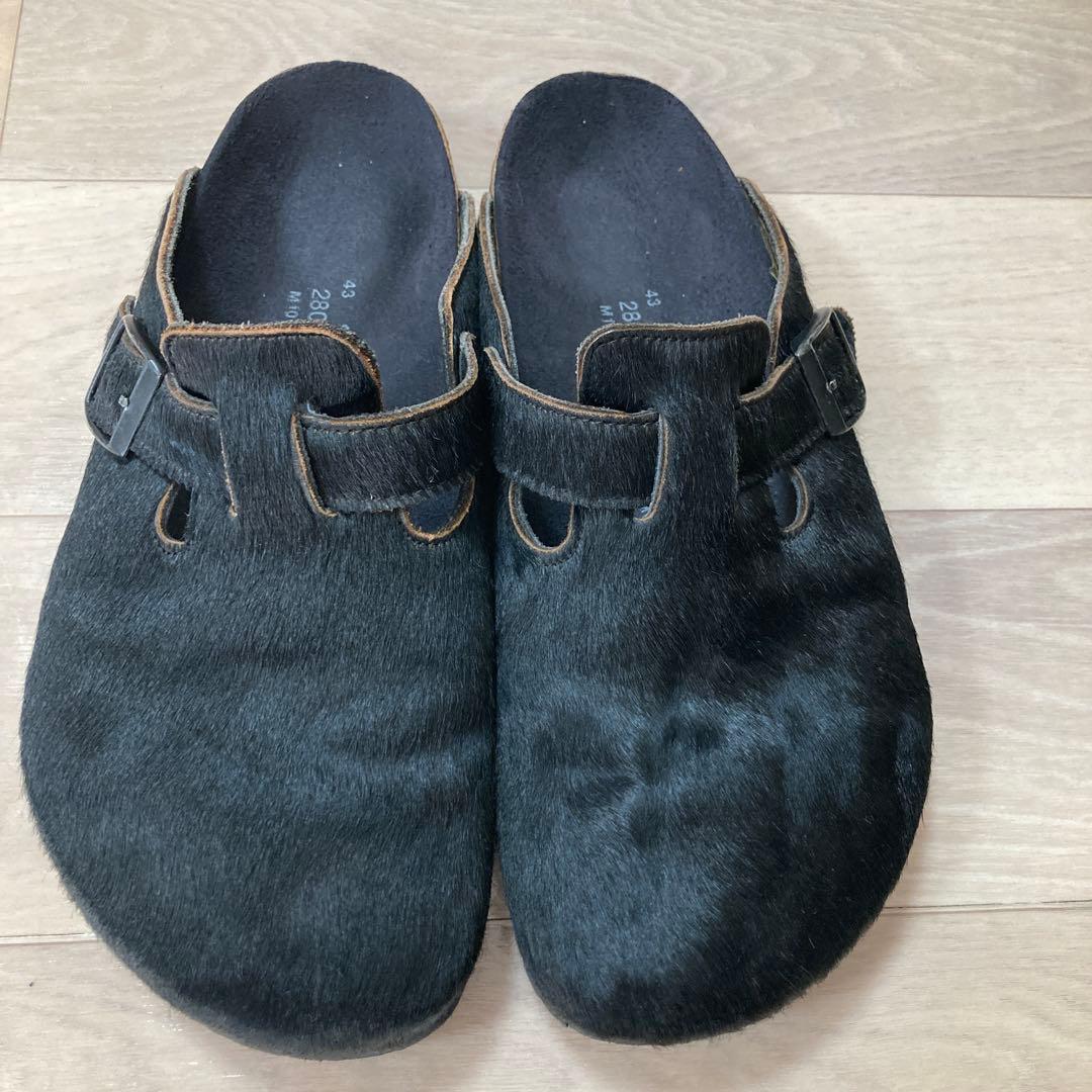 BIRKENSTOCK ビルケンシュトック　ボストン　ハラコ