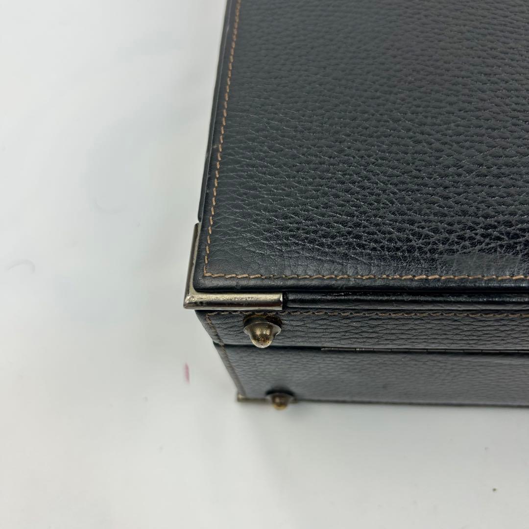 【美品】ダンヒル　アタッシュケース　ダレスバッグ　ダイヤルロック　オールレザー