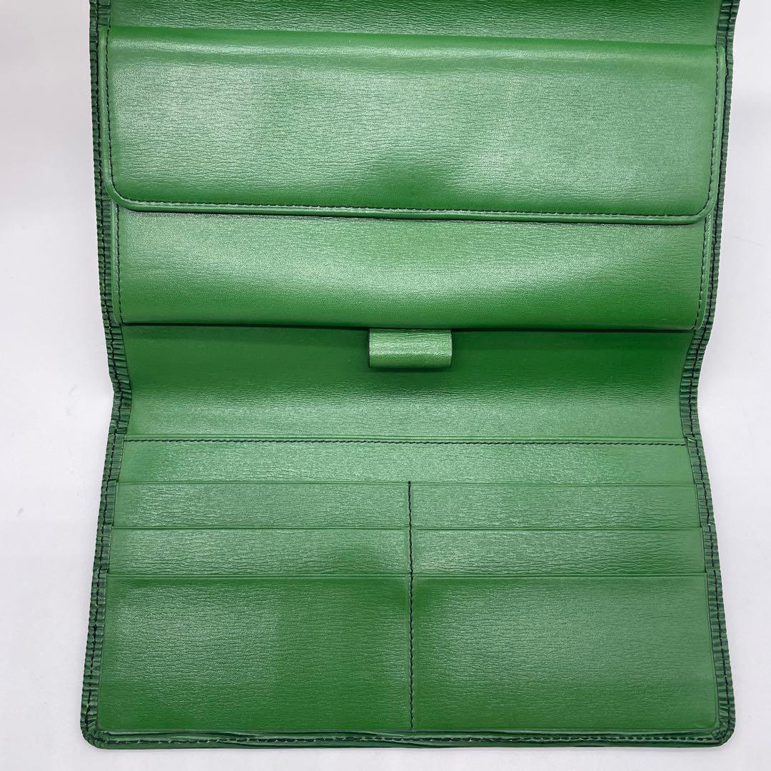 ●LOUIS VUITTON 長財布 エピ ポルトモネ•クレディ●ヴィトン 緑