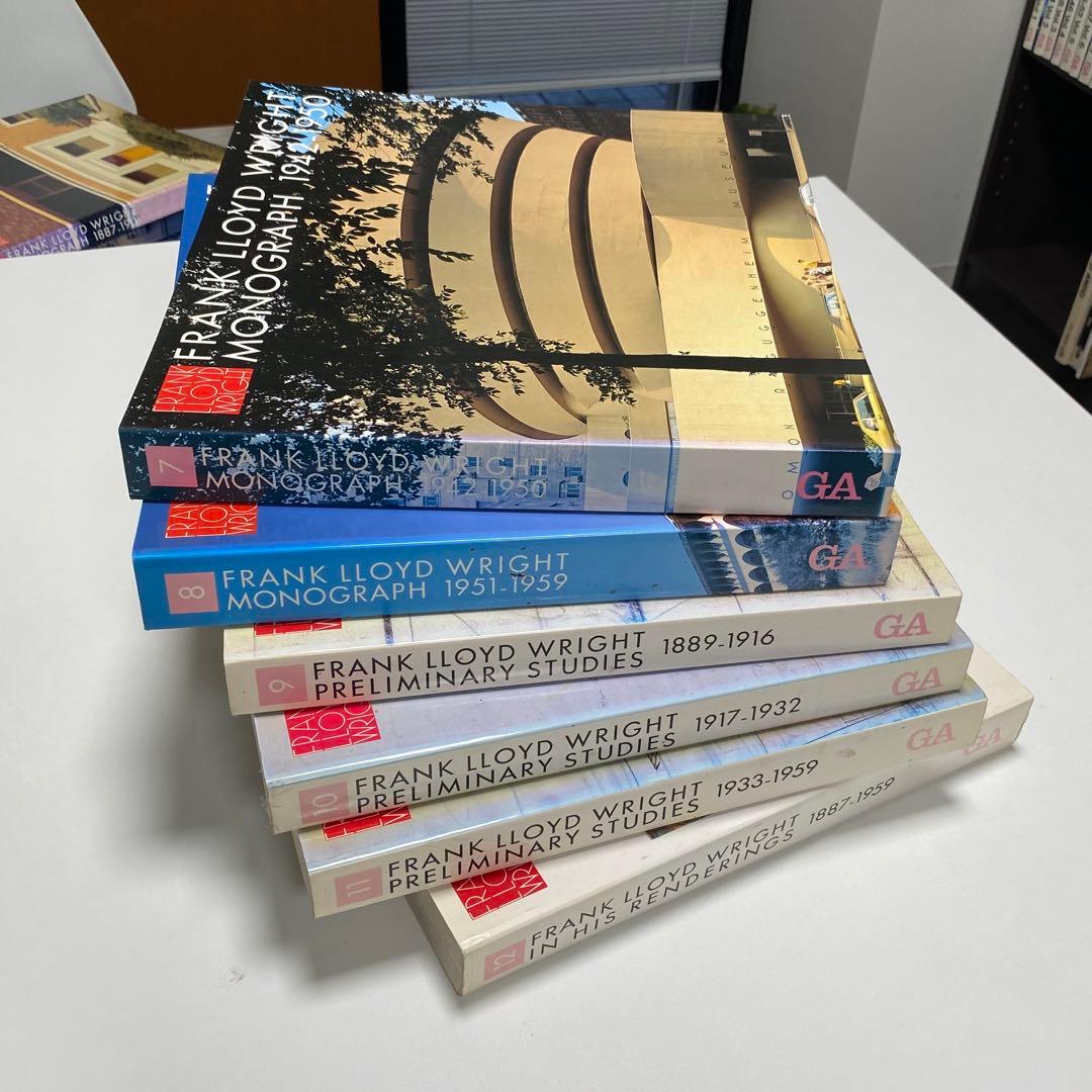 【1月5日まで限定セール！】フランクロイドライト全集　全12巻セット