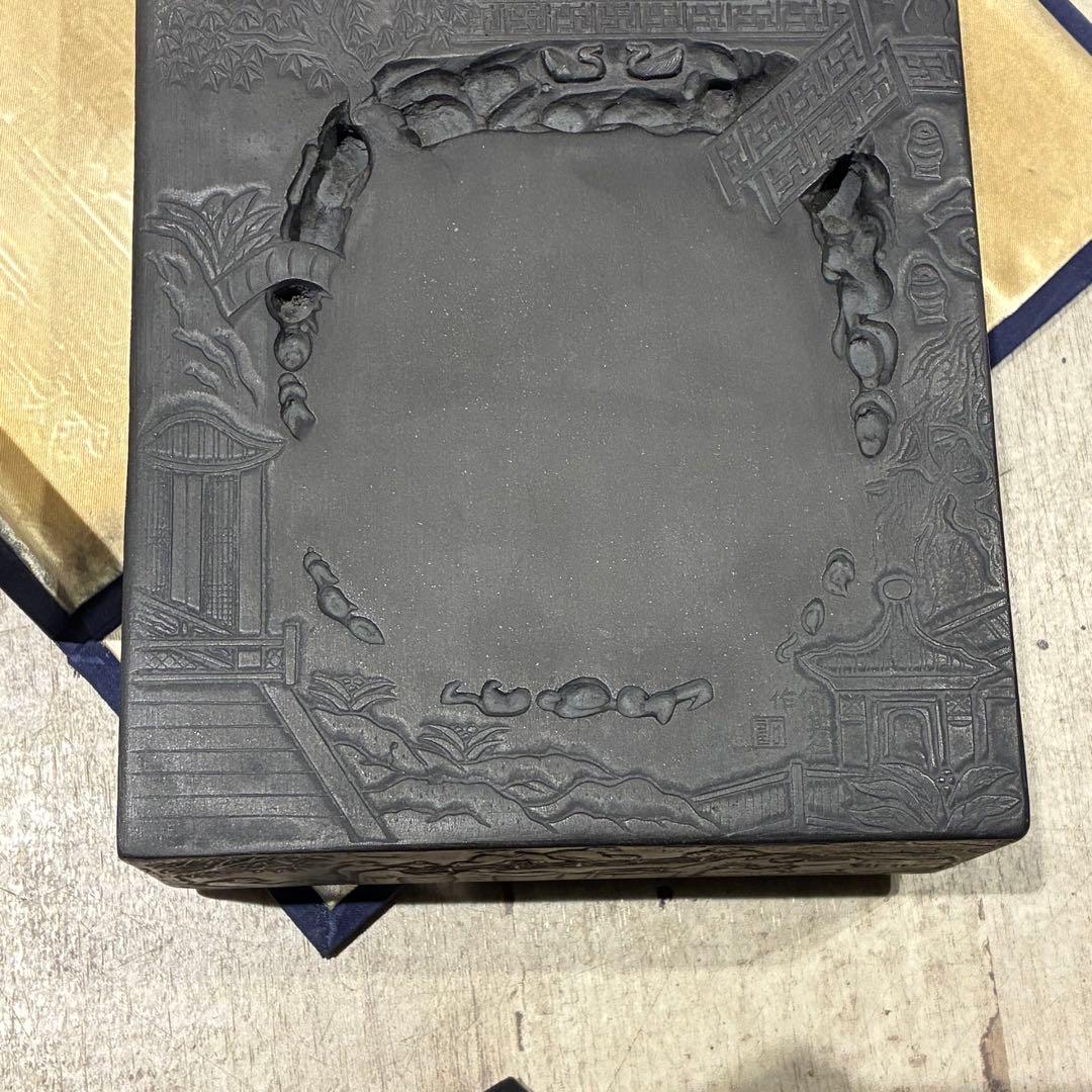 時代もの 超レア 中国古玩 蘭亭硯 端渓 書道具 唐物 時代物 スズリ