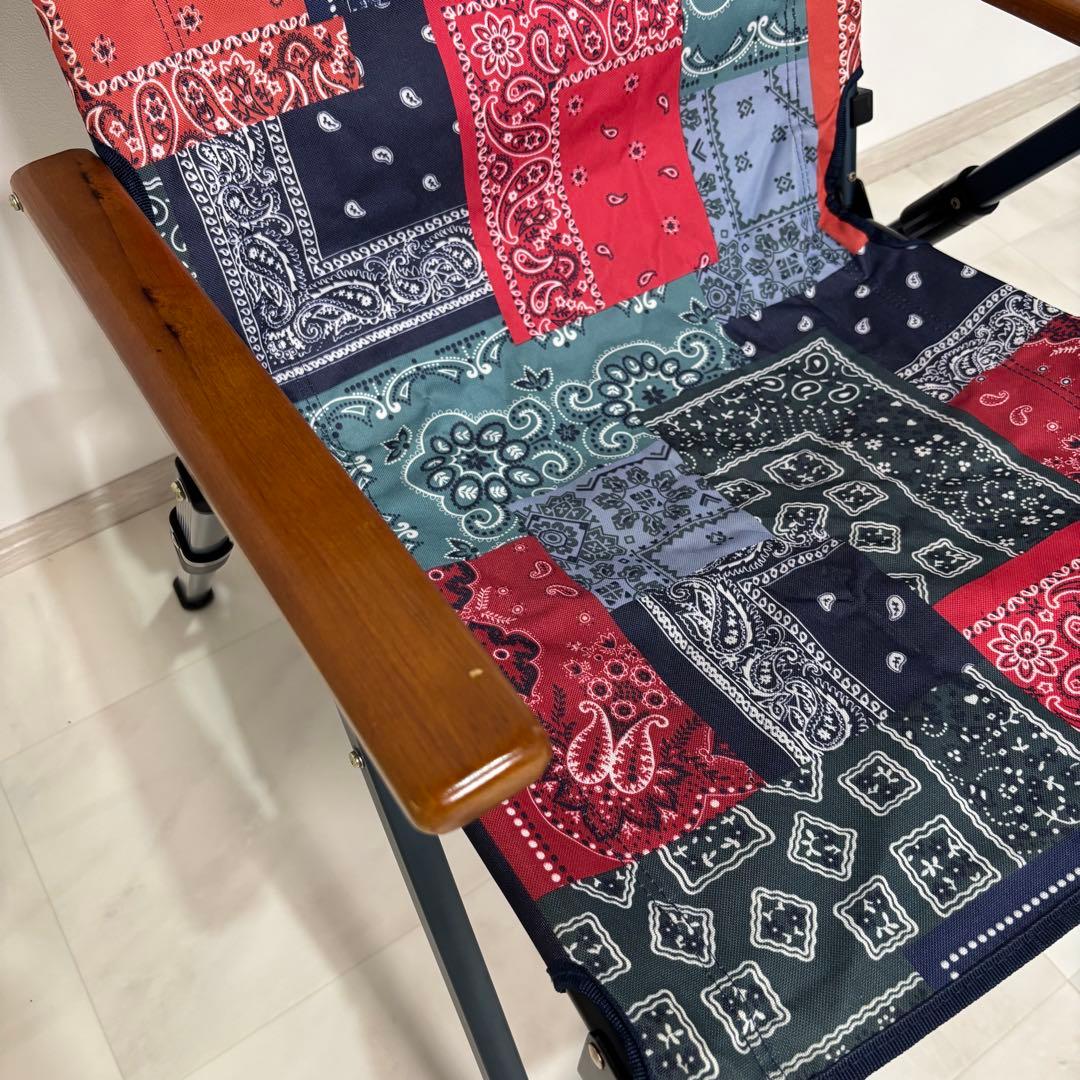 Coleman × BEAMS レイチェア バンダナ柄　コラボ限定2脚セット