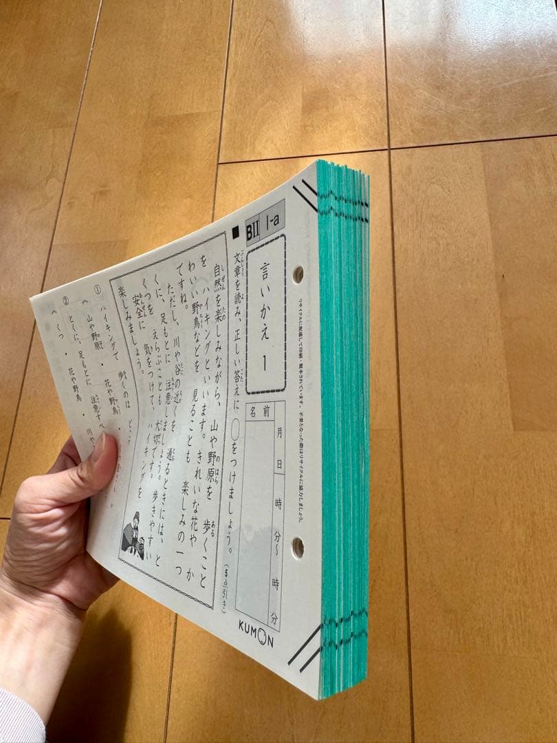 公文　くもん　国語