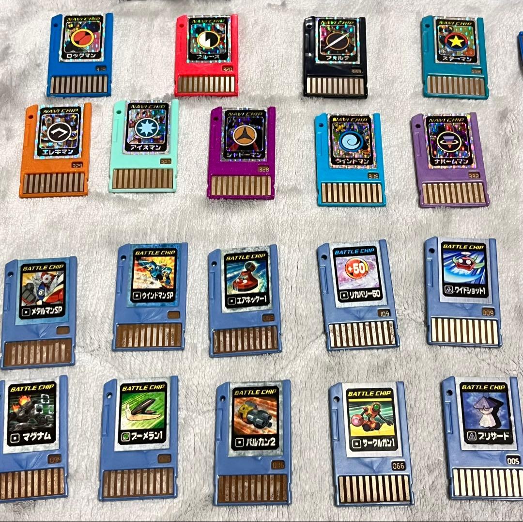 ロックマンエグゼ デバイス・バトルチップ・公式改造カードセット