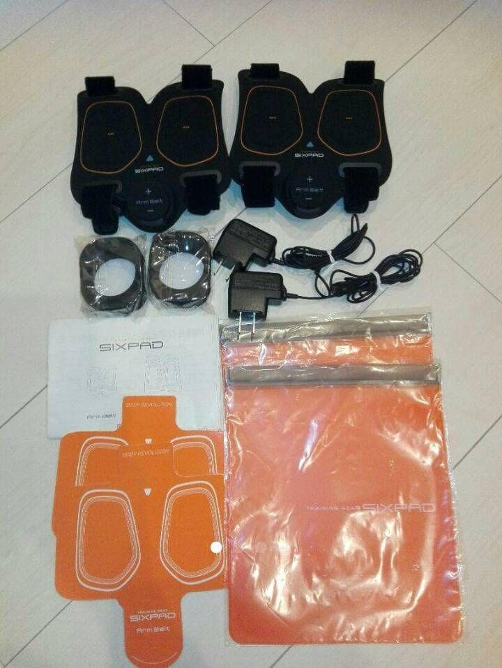 SIXPAD アームベルト✕２台セット　シックスパッド　正規品　MTG