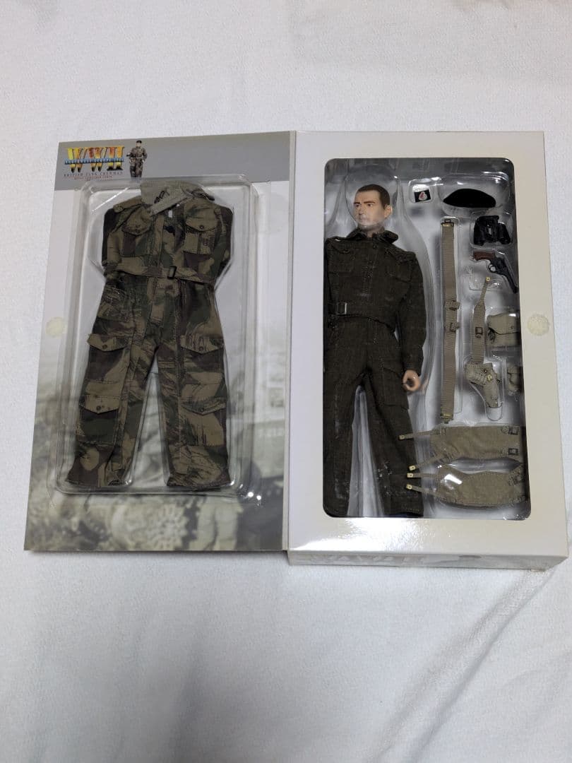 ミリタリー WWII British Tank Crewman 1/6