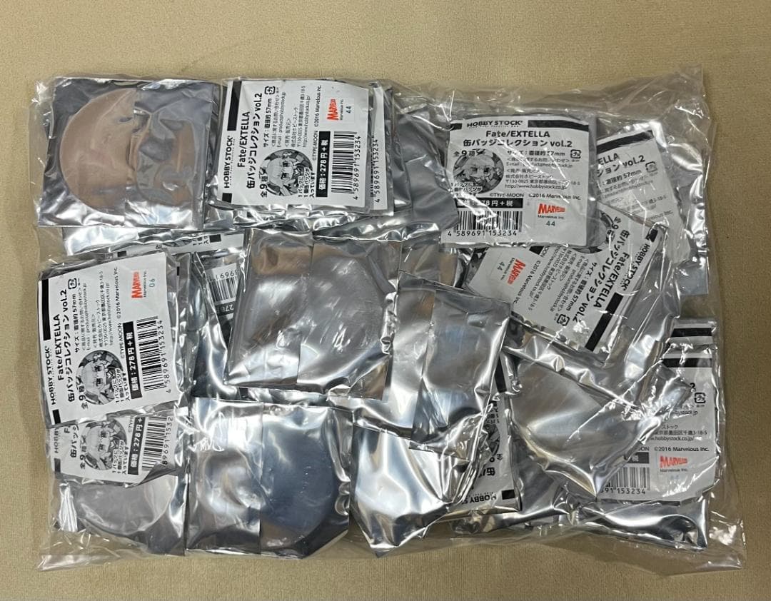 Fate/EXTELLA　缶バッジコレクション　vol.2　バラ50個　未開封品
