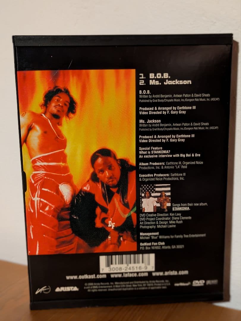 ミュージック B.O.B.&Ms.Jackson DVD outkast arista NY
