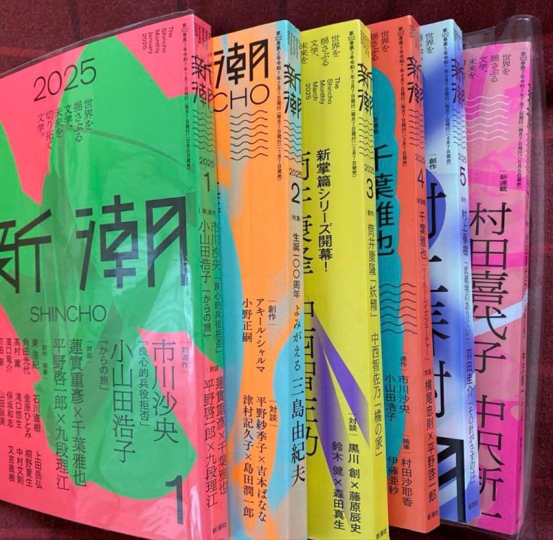 【sai】新潮社 文学雑誌 新潮