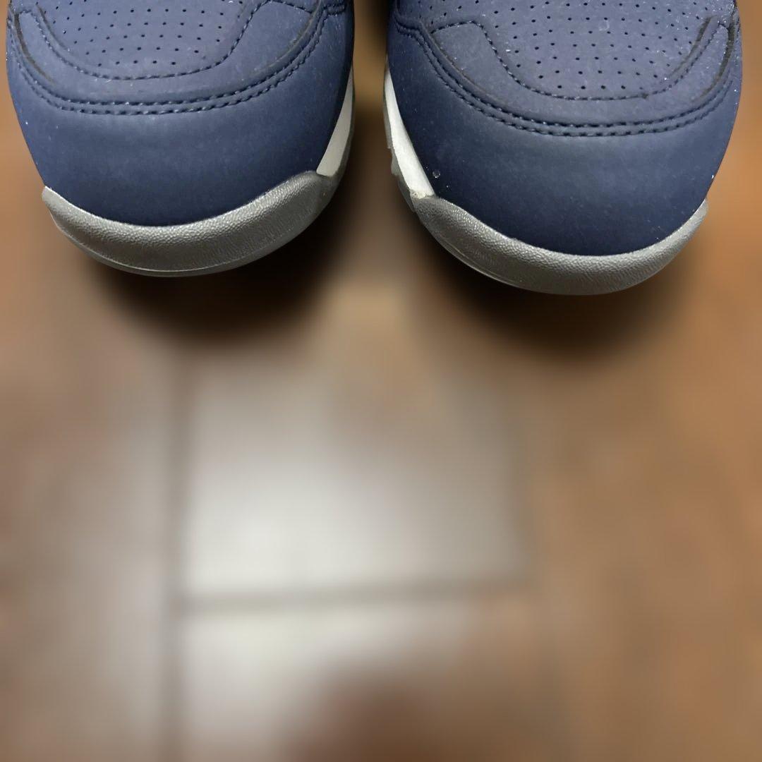 asics アシックス　安全靴　ウインジョブ　美品　25cm ネイビー