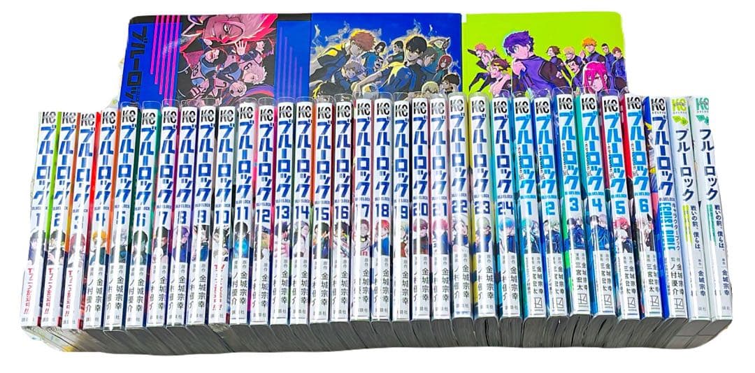 ブルーロック 1〜24巻 エピ凪1〜6巻 小説 キャラクターブック 収納BOX