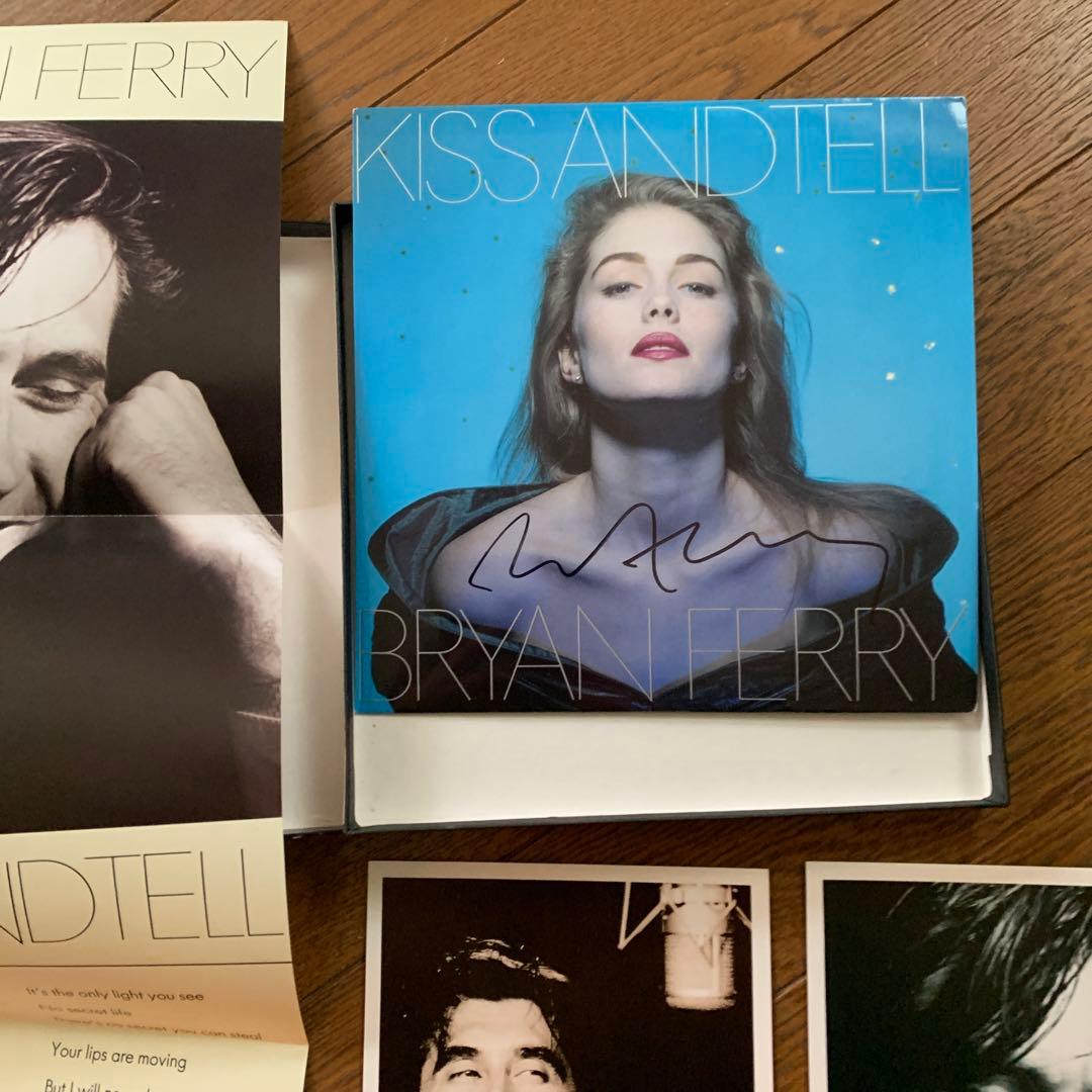 BRYAN FERRY KISS AND TELL 直筆サイン入り限定レコード