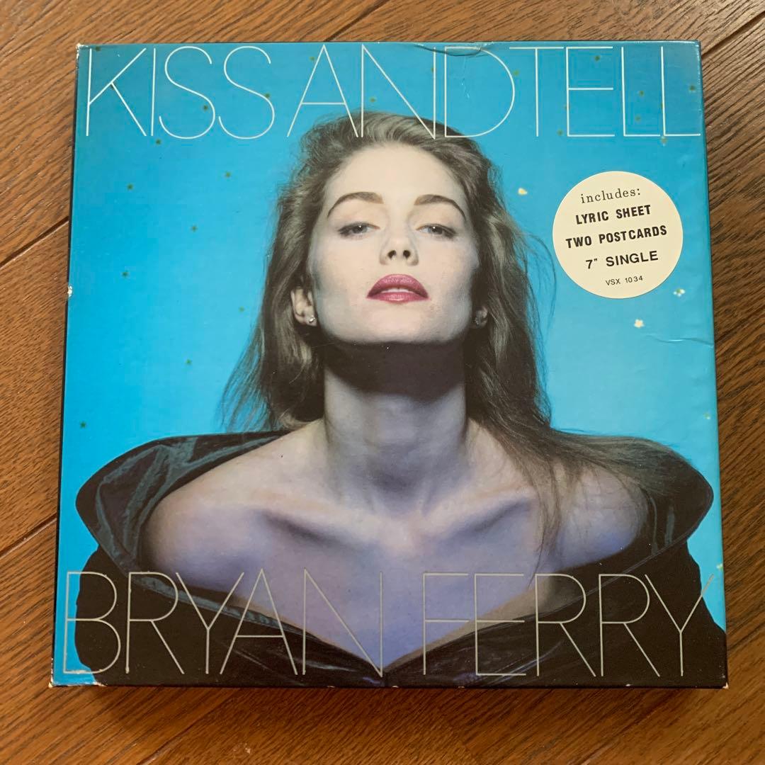 BRYAN FERRY KISS AND TELL 直筆サイン入り限定レコード