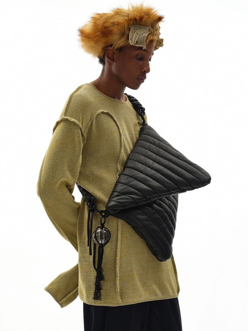 新品 未使用 nutemperor 黒 ショルダーバッグ 箱あり タグ付き