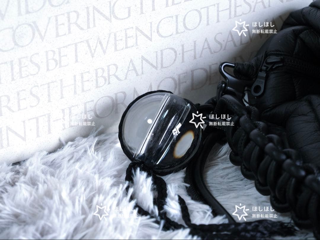 新品 未使用 nutemperor 黒 ショルダーバッグ 箱あり タグ付き