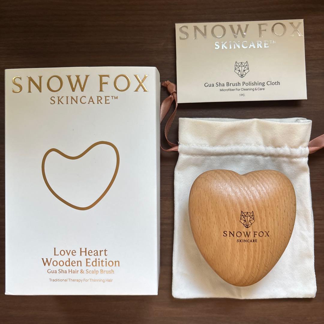 FOX スノーフォックス　カッサ　ミニハート　ヘアブラシ