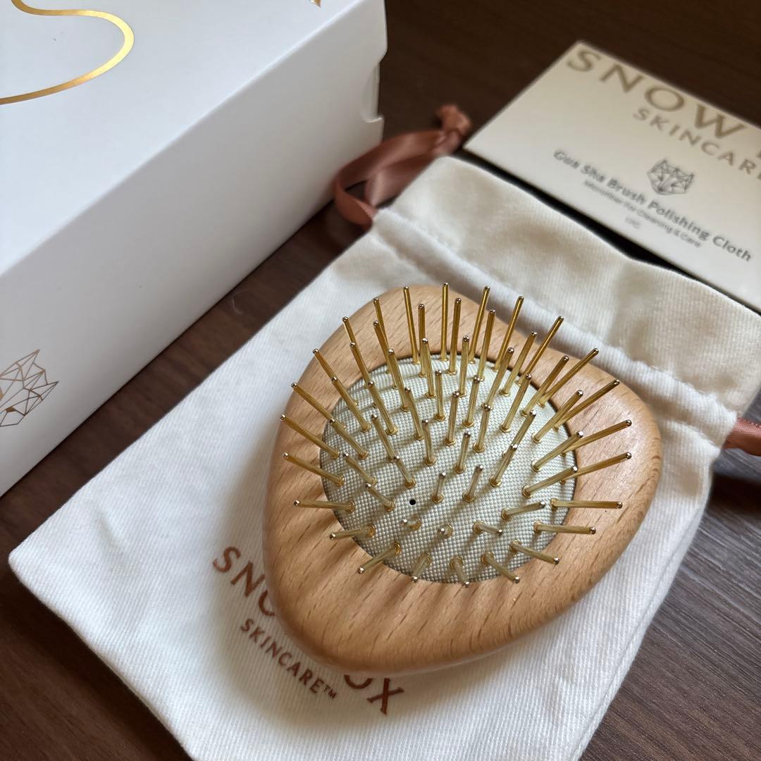 FOX スノーフォックス　カッサ　ミニハート　ヘアブラシ