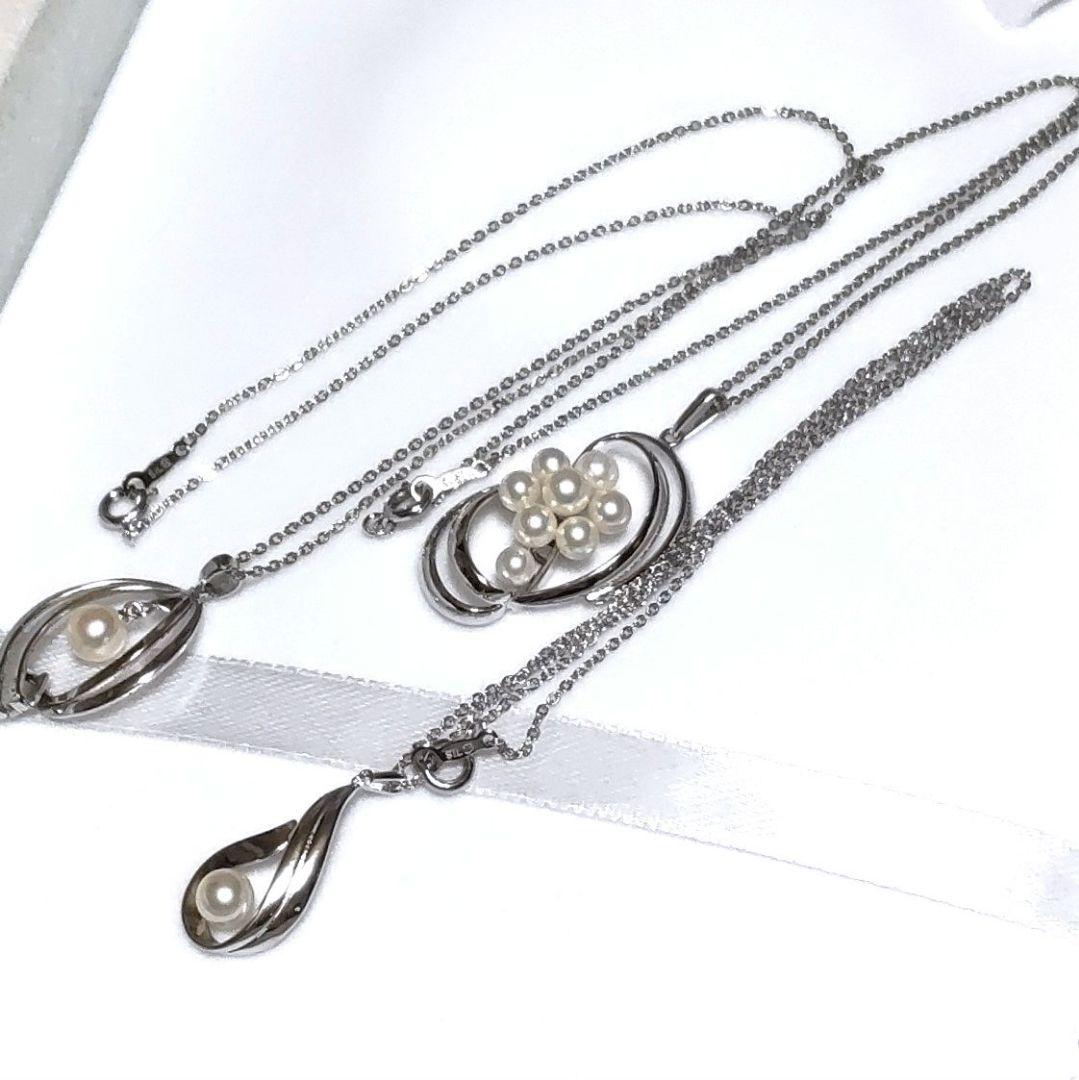 美品♡全てMIKIMOTO♡品格漂う♡シルバージュエリーおまとめ6点セット