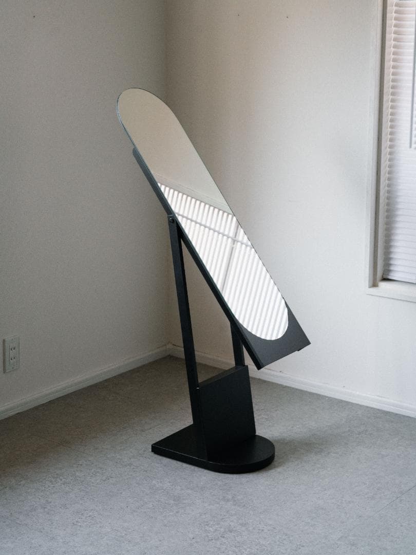 80's SHISEIDO 非売品 スタンドミラー スペースエイジ ポストモダン