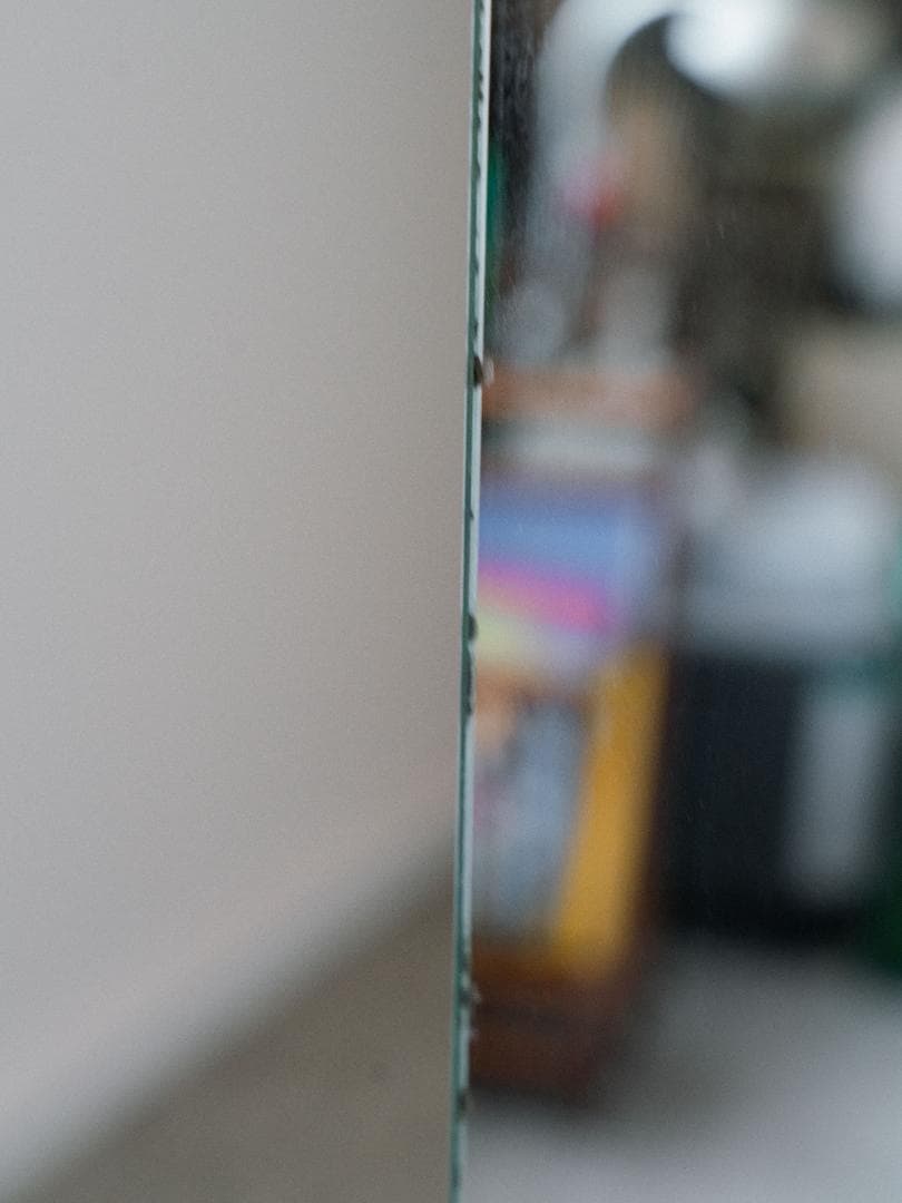 80's SHISEIDO 非売品 スタンドミラー スペースエイジ ポストモダン