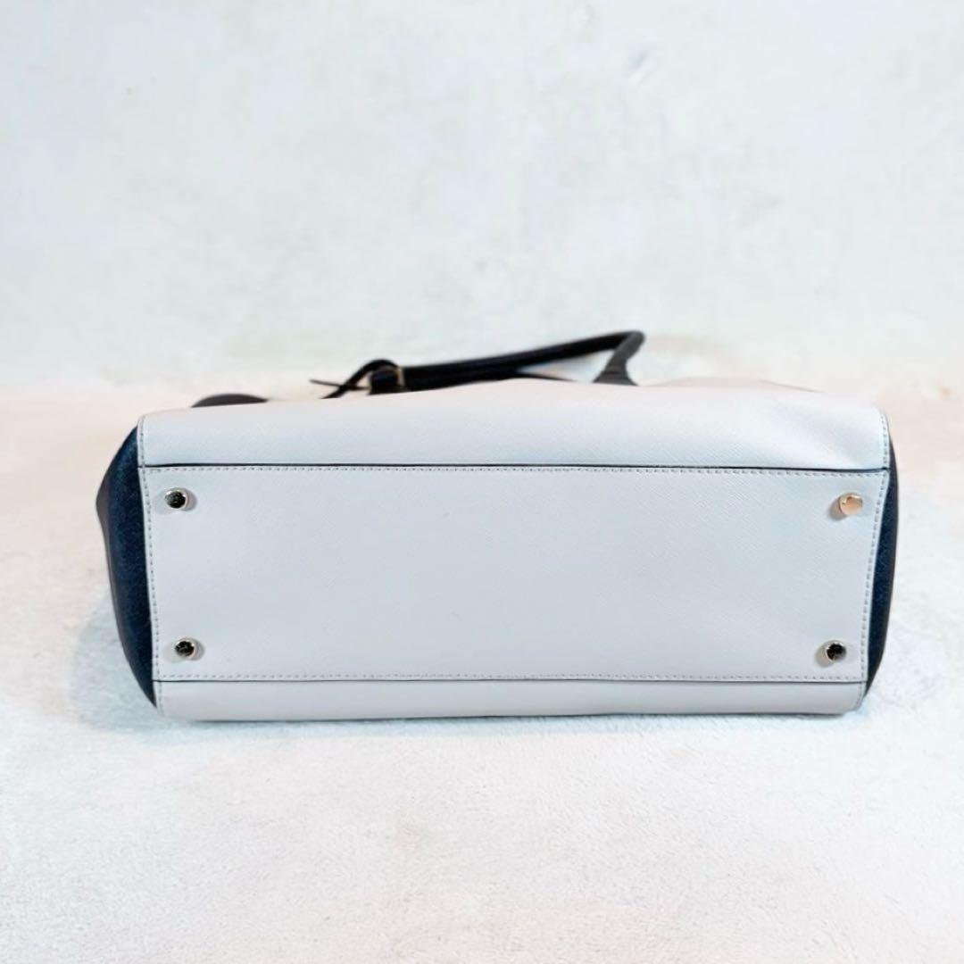 【美品】Kate Spade ケイトスペード 大容量 トートバッグ バイカラー