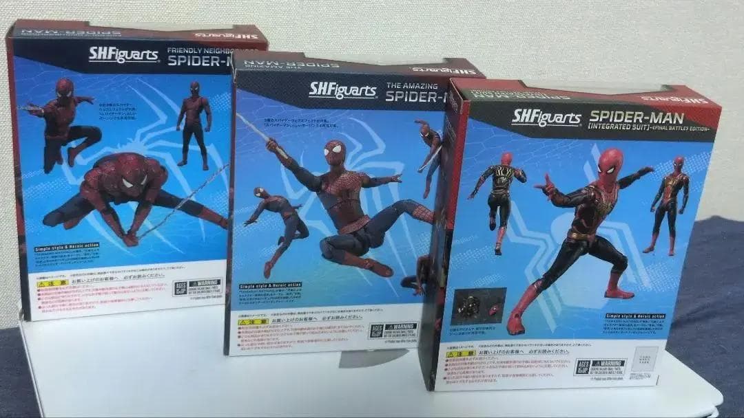S.H.フィギュアーツ 「スパイダーマン：ノー・ウェイ・ホーム」　セット