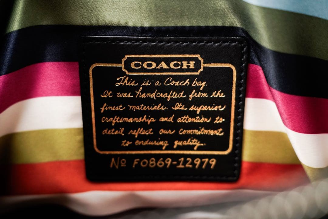 バッグ Coach Chelsea Signature Legacy Tote Bag
