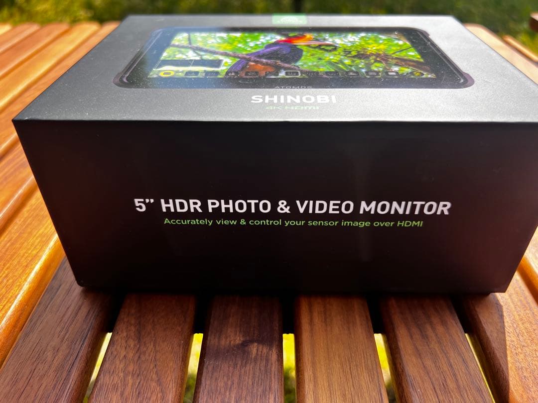 【美品】ATOMOS SHINOBI 5インチ HDMI 4Kモニター