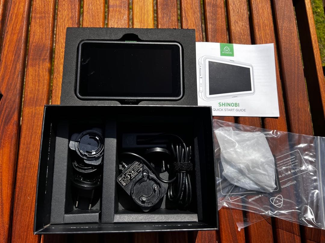 【美品】ATOMOS SHINOBI 5インチ HDMI 4Kモニター