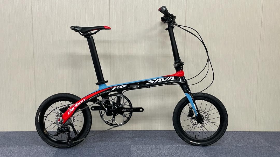 SAVA Z2　16インチ　カーボン製折りたたみ自転車