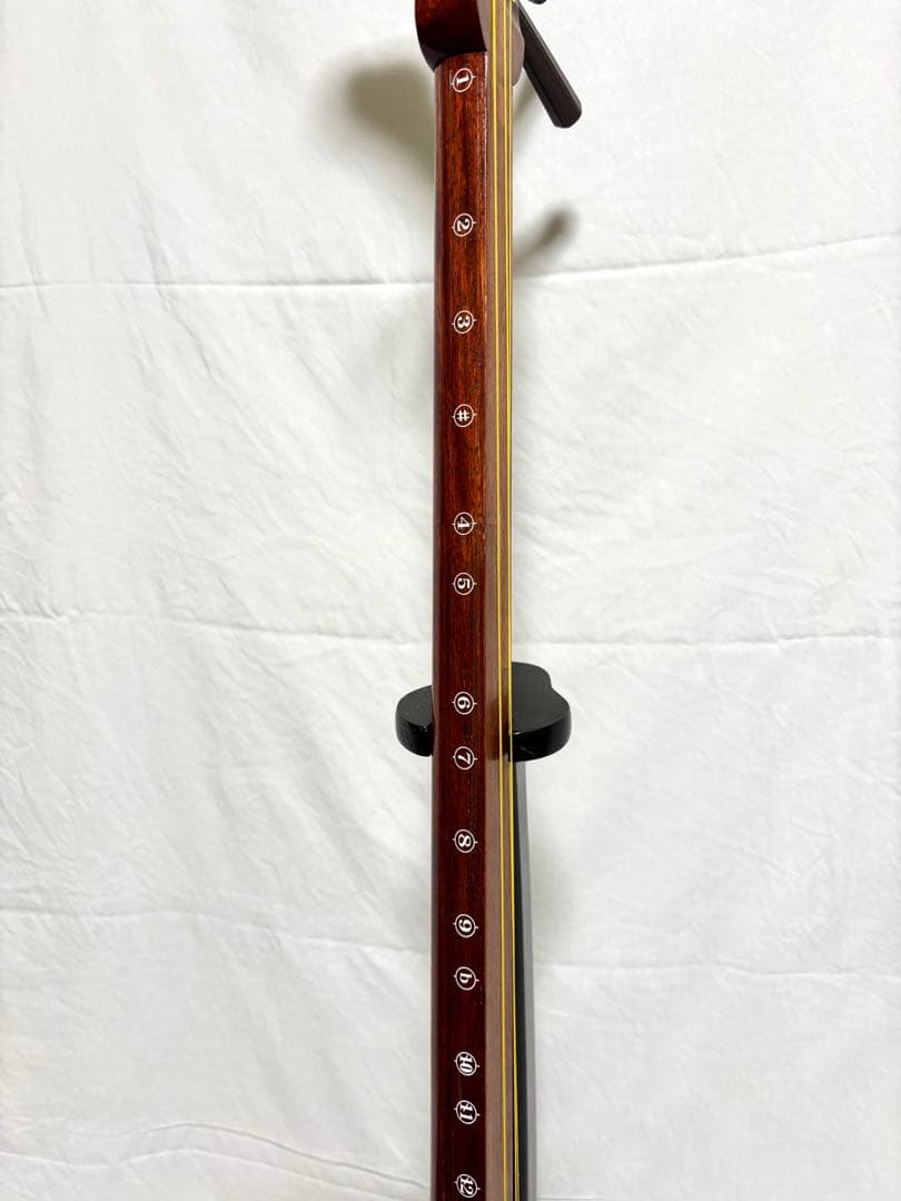 三味線セット 経木 中棹 三つ折れ 付属品 破れ無し