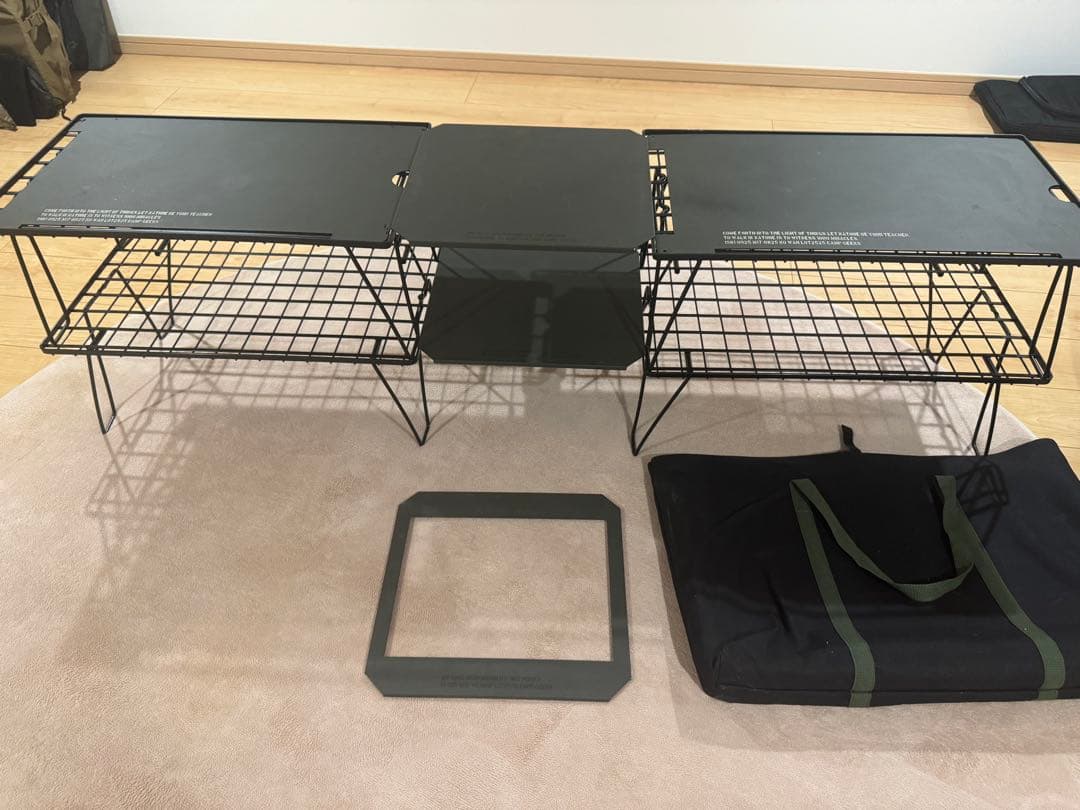 キャンプギークス　Camp geeks　ユニフレーム　フィールドラック