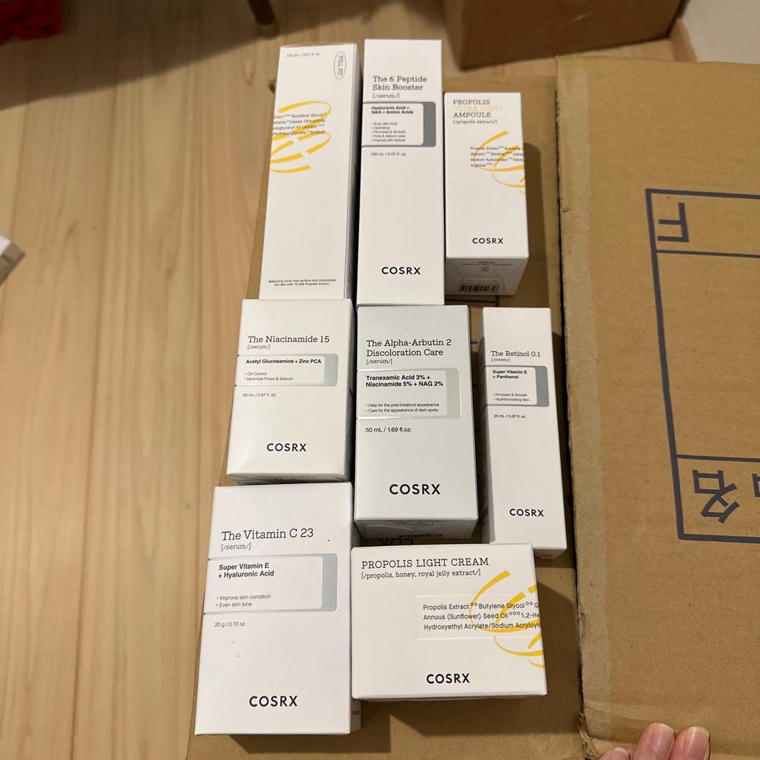 COSRX 基礎化粧品8点セット①