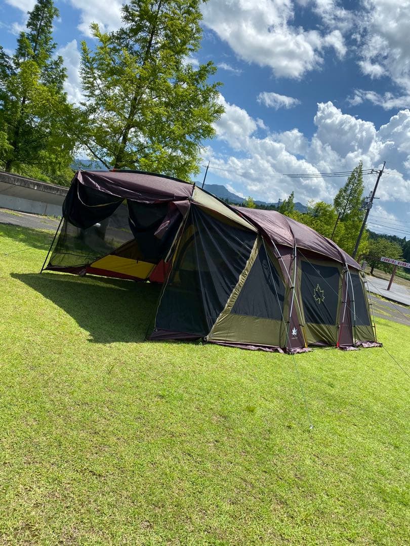 ロゴスプレミアム 3ルームドゥーブル WXL-BJ +プレミアムグランドシート