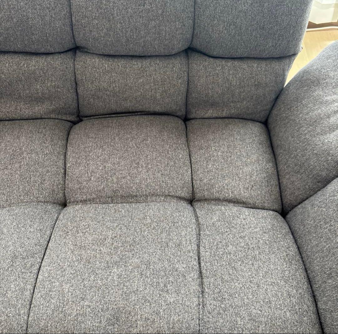 けちゃっぷ様限定ニトリ　コンパクトソファ ポケットO GY