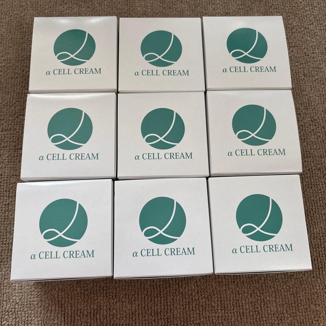 a CELL CREAM 日本製 フェイスクリーム　50g×9個