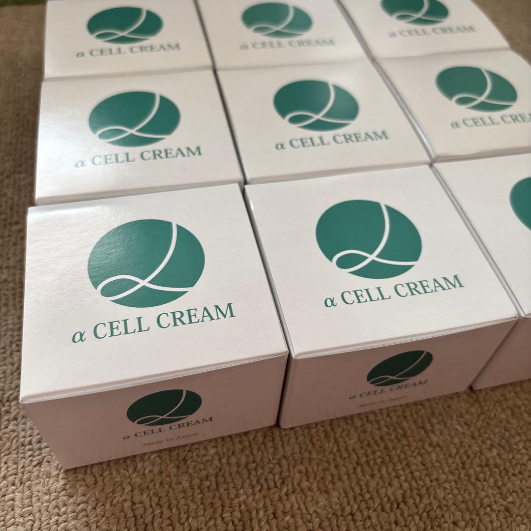 a CELL CREAM 日本製 フェイスクリーム　50g×9個