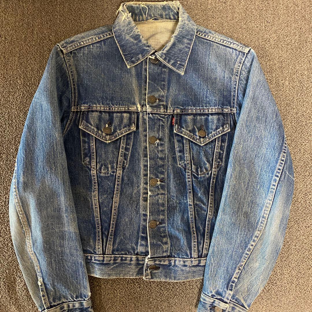 Levi’s 60s BIGE ボタン裏0 3rd 均等　557XX ボロ